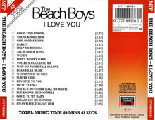 Load image into Gallery viewer, The Beach Boys : I Love You (CD, Comp, RE)
