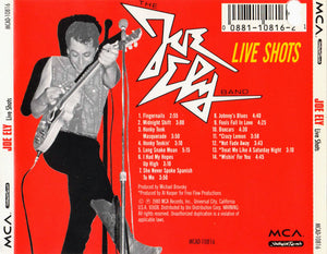 The Joe Ely Band : Live Shots (CD, Album, RE)