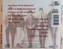Load image into Gallery viewer, The Animals : Best Of The Animals (CD, Comp)
