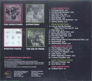 The Undertones : Best Of (CD, Comp, Promo, Smplr)