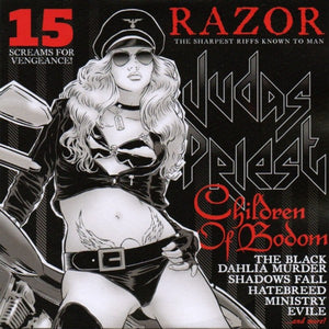 Various : Razor: The Sharpest Riffs Known To Man (CD, Comp, Car)