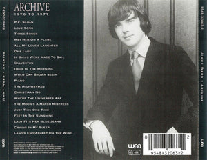 Jimmy Webb : Archive (CD, Comp)