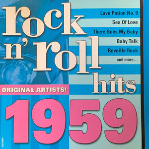 Various : Rock N’ Roll Hits - 1959 (CD, Comp)