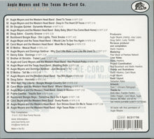 Load image into Gallery viewer, Augie Meyers &amp; Various : Augie Meyers And The Texas Re-Cord Co. - High Texas Rider (CD, Comp)
