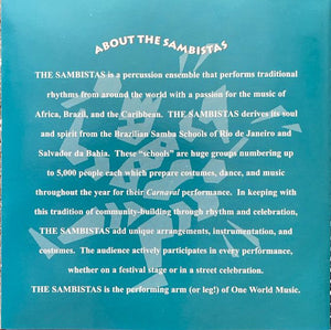 The Sambistas World Percussion Ensemble : Rhythm Fest (CD, Album)