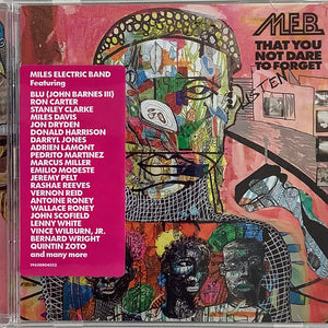 M.E.B. (Miles Electric Band) : That You Not Dare To Forget (CD, EP)