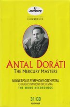 Load image into Gallery viewer, Antal Doráti*, Minneapolis Symphony Orchestra, Chicago Symphony Orchestra : The Mercury Masters - The Mono Recordings (31xCD, Comp, Mono + Box, Ltd)
