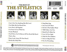 Load image into Gallery viewer, The Stylistics : The Best Of The Stylistics (CD, Comp, RE, PMD)
