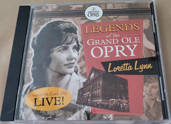 Loretta Lynn : Loretta Lynn Sings Her Hits Live (CD, Comp)