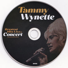 Load image into Gallery viewer, Tammy Wynette : Greatest Hits Live In Concert (CD, Comp)
