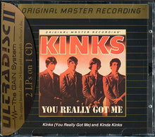 Load image into Gallery viewer, The Kinks : Kinks (You Really Got Me) &amp; Kinda Kinks (CD, Comp, Mono)
