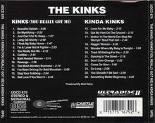 Load image into Gallery viewer, The Kinks : Kinks (You Really Got Me) &amp; Kinda Kinks (CD, Comp, Mono)
