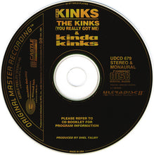 Load image into Gallery viewer, The Kinks : Kinks (You Really Got Me) &amp; Kinda Kinks (CD, Comp, Mono)
