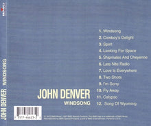 Load image into Gallery viewer, John Denver : Windsong (CD, Album, RE)
