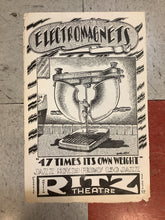 Load image into Gallery viewer, Electromagnets at Austin Ritz Theatre - 1974 (Poster)
