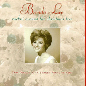 the album cover for Brenda Lee - Rockin' Around The Christmas Tree