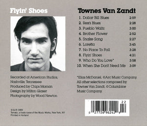 Townes Van Zandt : Flyin' Shoes (CD, Album, RE)