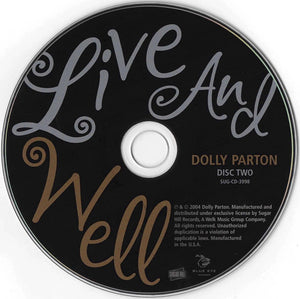 Dolly Parton : Live And Well (2xCD, Album, Dlx)