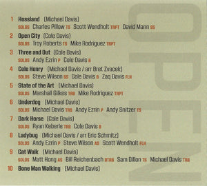 Michael Davis, Hip-Bone Big Band : Open City (CD)