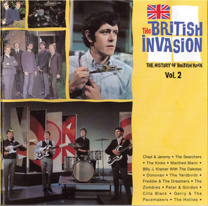 Various : The British Invasion: The History Of British Rock, Vol. 2 (CD, Comp, RM)