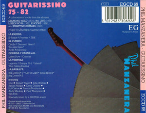 Phil Manzanera : Guitarissimo (CD, Comp)