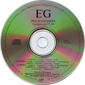 Phil Manzanera : Guitarissimo (CD, Comp)