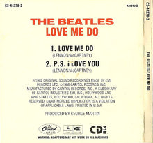 Load image into Gallery viewer, The Beatles : Love Me Do (CD, Mini, Single, Mono)
