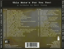 Load image into Gallery viewer, Various : This Note's For You Too! • A Tribute To Neil Young (2xCD, Album)
