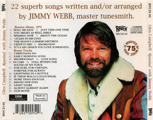 Load image into Gallery viewer, Glen Campbell : Reunited With Jimmy Webb 1974 - 1988 (CD, Album)
