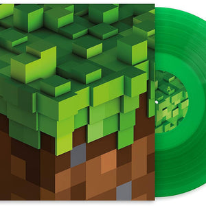 the album cover for C418 - Minecraft Volume Alpha (Transparent Green Vinyl)