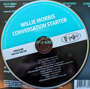 Willie Morris* : Conversation Starter (CD, Album)