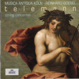 Georg Philipp Telemann, Musica Antiqua Köln, Reinhard Goebel : String Concertos (CD, Album)
