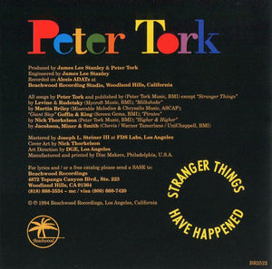 Peter Tork : Stranger Things Have Happened (CD, Album)