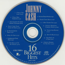 Load image into Gallery viewer, Johnny Cash : 16 Biggest Hits (HDCD, Comp)
