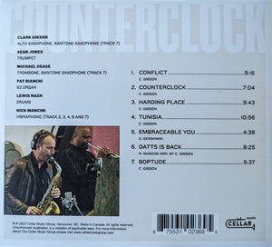 Clark Gibson : Counterclock (CD, Album)