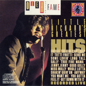 Little Richard : Little Richard's Greatest Hits Recorded Live (CD, Album, RE)