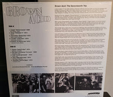 Load image into Gallery viewer, Various : Brown Acid - The Seventeenth Trip (Heavy Rock From The Underground Comedown) (LP, Comp, Gre)
