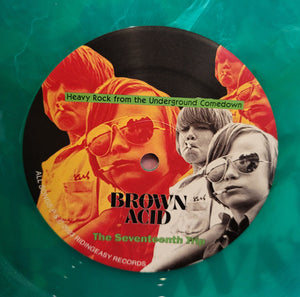 Various : Brown Acid - The Seventeenth Trip (Heavy Rock From The Underground Comedown) (LP, Comp, Gre)