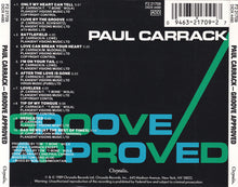 Load image into Gallery viewer, Paul Carrack : Groove Approved (CD, Album)
