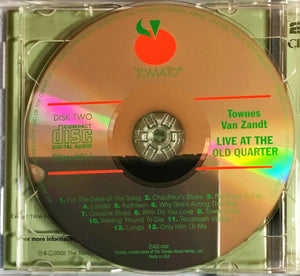 Townes Van Zandt : Live At The Old Quarter, Houston, Texas (2xCD, Album, RE)