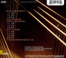 Load image into Gallery viewer, Doug Lofstrom, Russian String Orchestra, Misha Rachlevsky : Music For Strings (CD, Album)

