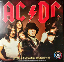 Load image into Gallery viewer, AC/DC : Veteran's Memorial Stadium 1978 (LP, Ltd, Unofficial, Red)
