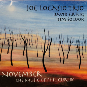 Joe LoCascio Trio, Joe LoCascio, David Craig (6), Tim Solook : November: The Music of Phil Gurlik (CD)
