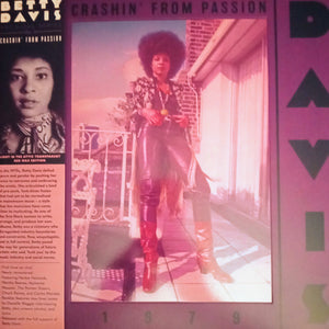 Betty Davis : Crashin' From Passion (LP, Album, RE, RM, Red)