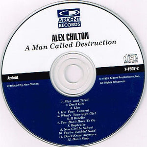 Alex Chilton : A Man Called Destruction (CD, Album)