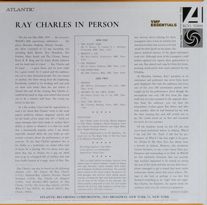 Ray Charles : Ray Charles In Person (LP, Album, Mono, Club, RE, RM, Blu)