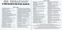 Load image into Gallery viewer, Various : On Broadway - Hit Songs And Rarities From The Brill Building Era (2xCD, Comp)
