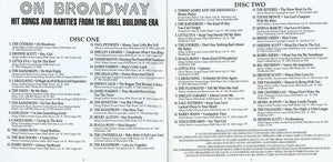 Various : On Broadway - Hit Songs And Rarities From The Brill Building Era (2xCD, Comp)