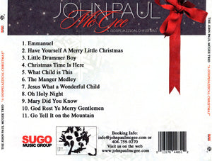 John Paul McGee : A Gospejazzical Christmas (CDr, Promo)