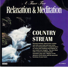Load image into Gallery viewer, Philippe de Canck : A Time For Relaxation &amp; Meditation: Country Stream (CD, Album)
